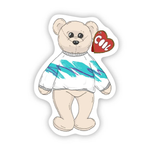 Big Moods 'Cool' 90s Beanie Bear Vinyl Sticker