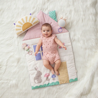Itzy Ritzy Tummy Time Cottage Play Mat