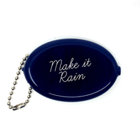 *FINAL SALE* Vintage-Inspired Rubber Coin Pouch - Make It Rain