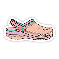 Big Moods Croc Vinyl Sticker
