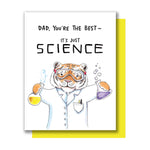 *FINAL SALE* Paper Wilderness Science Tiger Father's Day Greeting Card