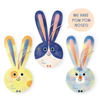 Hip-Hip Bunny Gift Tag (single)