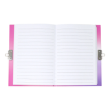 Pink Poppy Rainbow Mermaid Scented Lockable Diary