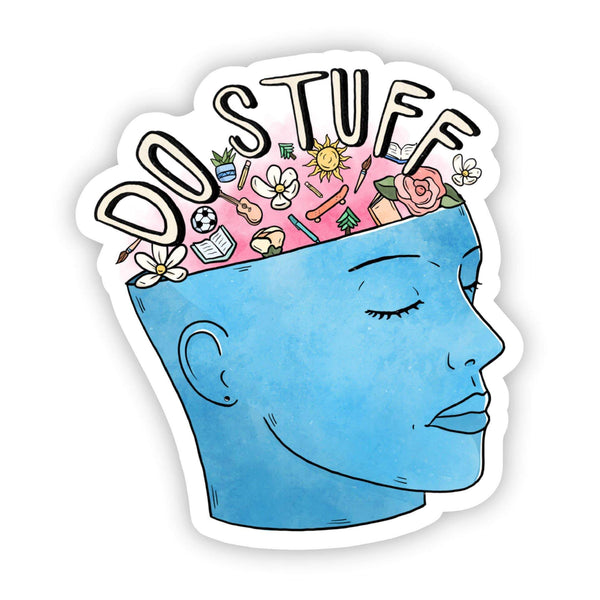 Big Moods 'Do Stuff' Vinyl Sticker