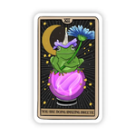 Big Moods 'You Are Doing Amazing Sweetie' Tarot Card Vinyl Sticker