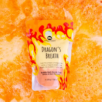 Happy Hippo Bath Co Dragon's Breath Bubble Bath Bomb Dust