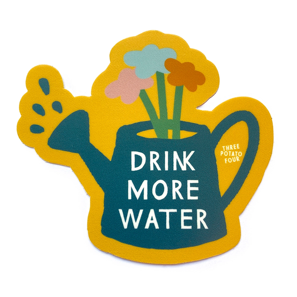 'Drink More Water' Vinyl Sticker