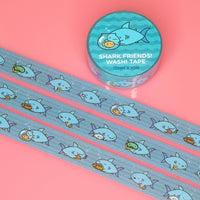 Robot Dance Battle Washi Tape - Shark Friends