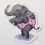 Paper Wilderness Elephant Vinyl Sticker