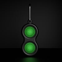 Fat Brain Simpl Dimpl Keychain, Glow in the Dark