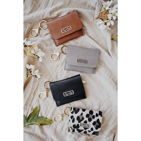 Itzy Ritzy Mini Wallet Card Holder & Keychain Charm