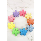 Flower Claw Hair Clips