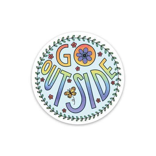 Big Moods 'Go Outside' Vinyl Sticker