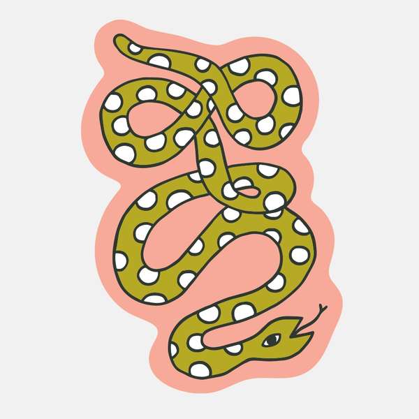 The Good Twin 'Snake' Vinyl Sticker