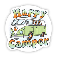 Big Moods 'Happy Camper' Vinyl Sticker