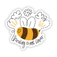 Big Moods 'Healing Is Not Linear' Vinyl Sticker