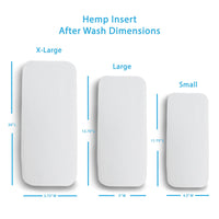 Thirsties Hemp Inserts, 2 Pack