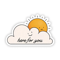 Big Moods 'Here For You' Vinyl Sticker