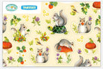 Exclusive Hot Squirrel Summer Vinyl Sticker Sheet