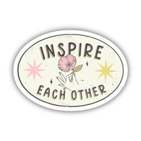 Big Moods 'Inspire Each Other' Vinyl Sticker