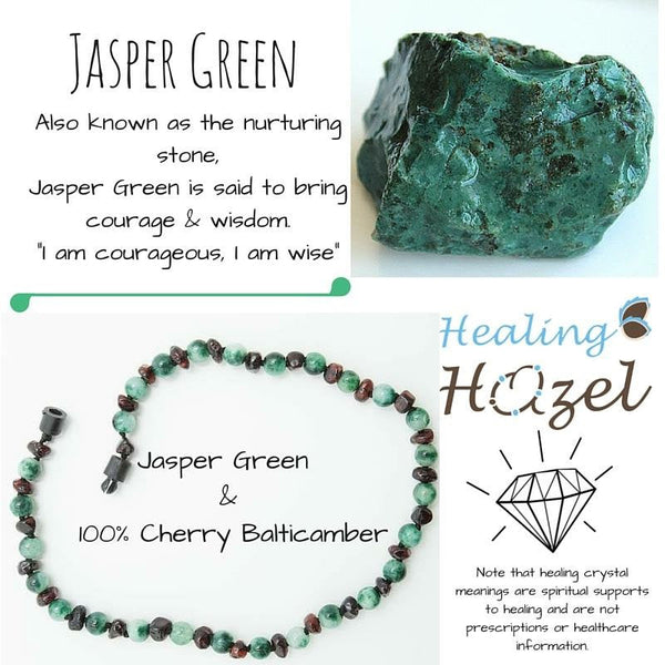 Healing Hazel 100% Baltic Amber Necklaces with Gemstones - Adult