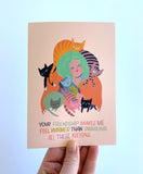 Pink Cheeks Studios Galentine Cards