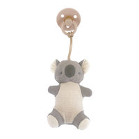 Itzy Ritzy Bitzy Pal Natural Rubber Pacifier & Lovey