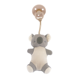 Itzy Ritzy Bitzy Pal Natural Rubber Pacifier & Lovey