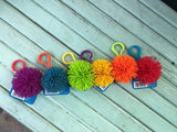 Koosh Clips 2" with Carabiner