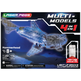Laser Pegs Multi-Models 4-in-1 Hammerhead