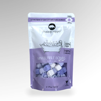 Happy Hippo Bath Co Mini Bubble Bombs, 6oz Bag