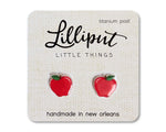 Lilliput Little Things Earrings - Apples
