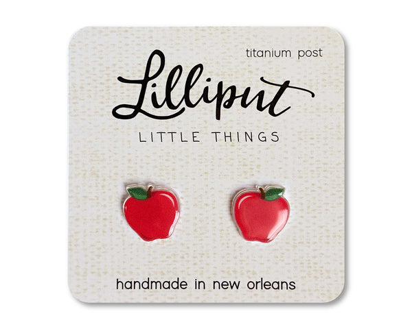 Lilliput Little Things Earrings - Apples
