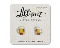 Lilliput Little Things Earrings - Beer Mugs