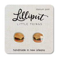 Lilliput Little Things Earrings - Cheeseburgers