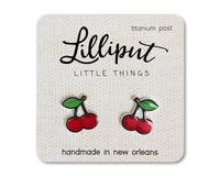 Lilliput Little Things Earrings - Cherries