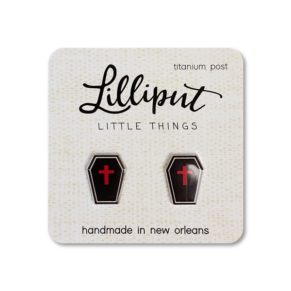 Lilliput Little Things Earrings - Coffins