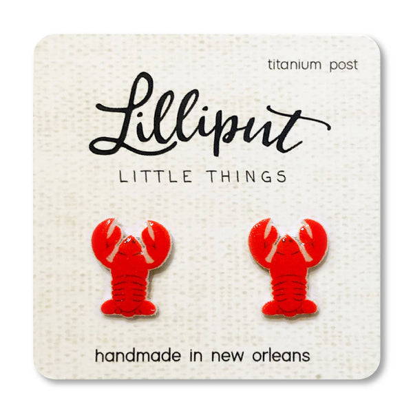 Lilliput Little Things Earrings - Crawfish