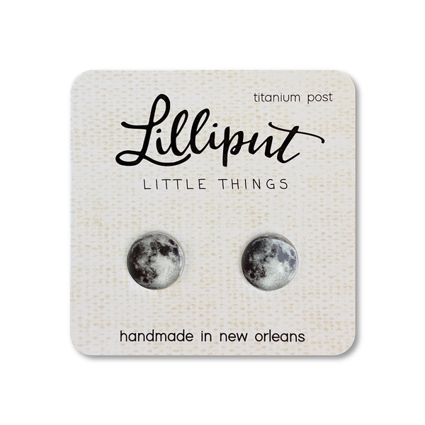 Lilliput Little Things Earrings - Moons