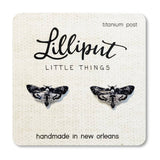 *COMING SOON* Lilliput Little Things Earrings - Death's Head Moths