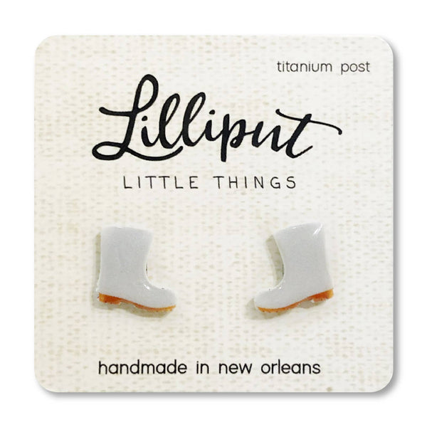 Lilliput Little Things Earrings - Shrimp Boots