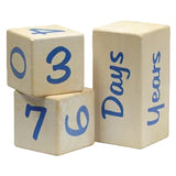 *FINAL SALE* Maple Landmark Portrait Prop Blocks