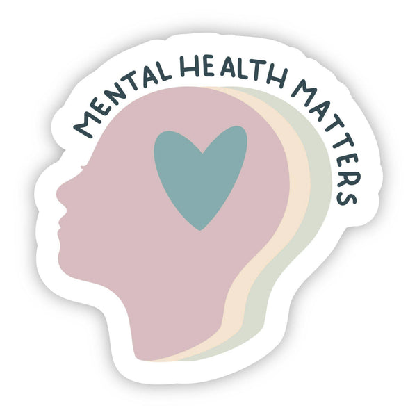 Big Moods 'Mental Health Matters' Vinyl Sticker