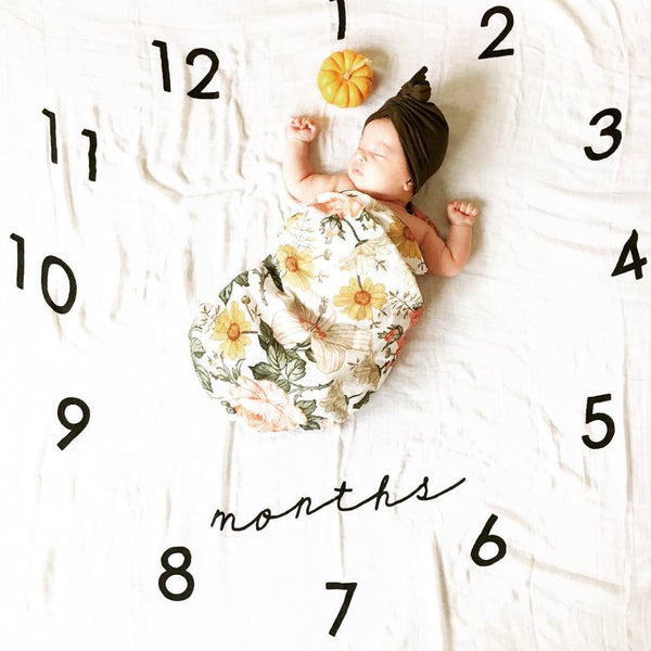 Monthly Milestone Blanket - Circle