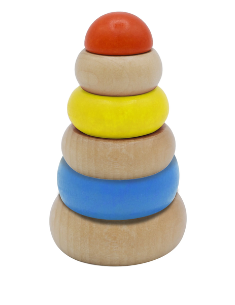 BeginAgain Mini Wooden Stacker