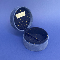 Rockahula Moon & Stars Mini Velvet Jewelry Boxes