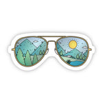 Big Moods Mountain Sunglasses Vinyl Sticker