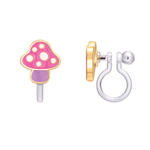Girl Nation Clip-On Cutie Earrings - Mini Mushroom