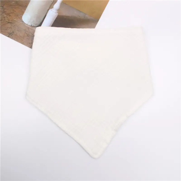 Cotton Muslin Triangle Bib