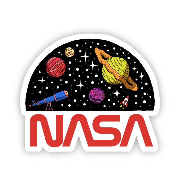 Big Moods NASA Vinyl Sticker